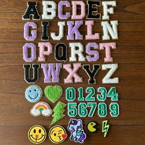 Misc Iron on Patches!